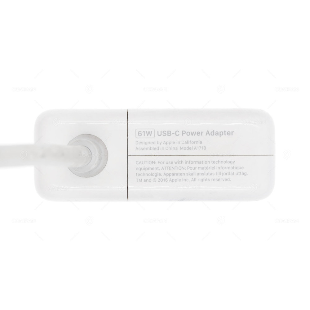 A1718 APPLE POWER ADAPTER 61W USB-C A1718 A1718